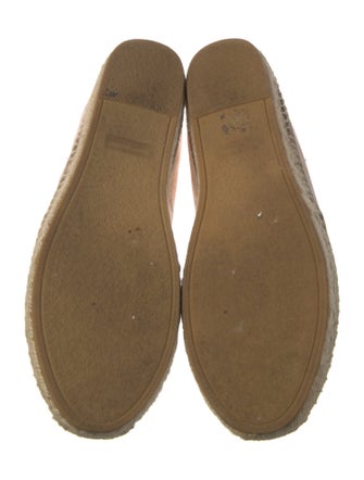 Saint Laurent Leather Espadrilles