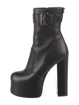 Saint Laurent Leather Boots
