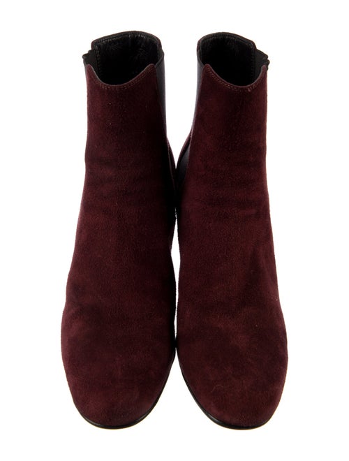 Saint Laurent Suede Chelsea Boots