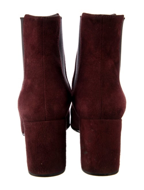 Saint Laurent Suede Chelsea Boots