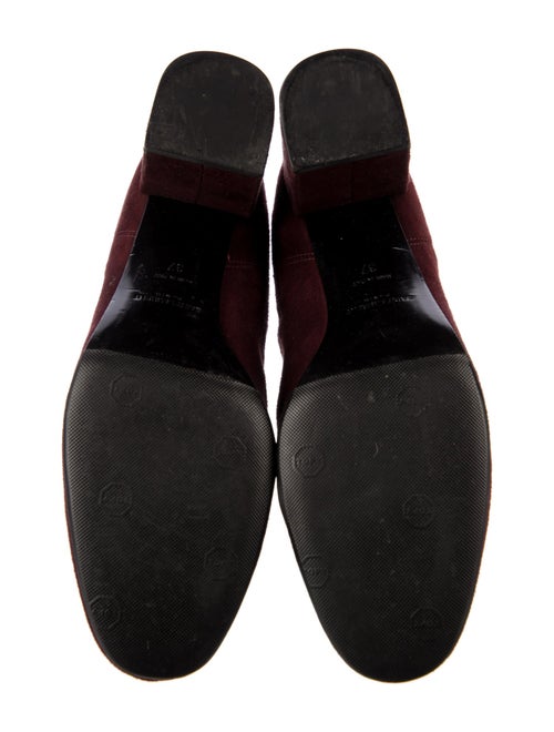 Saint Laurent Suede Chelsea Boots