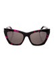 Saint Laurent Cat-Eye Tinted Sunglasses