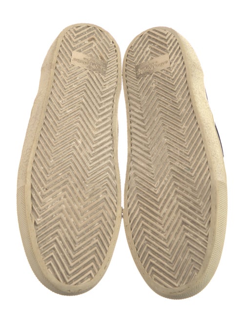 Saint Laurent Canvas Patterned Sneakers