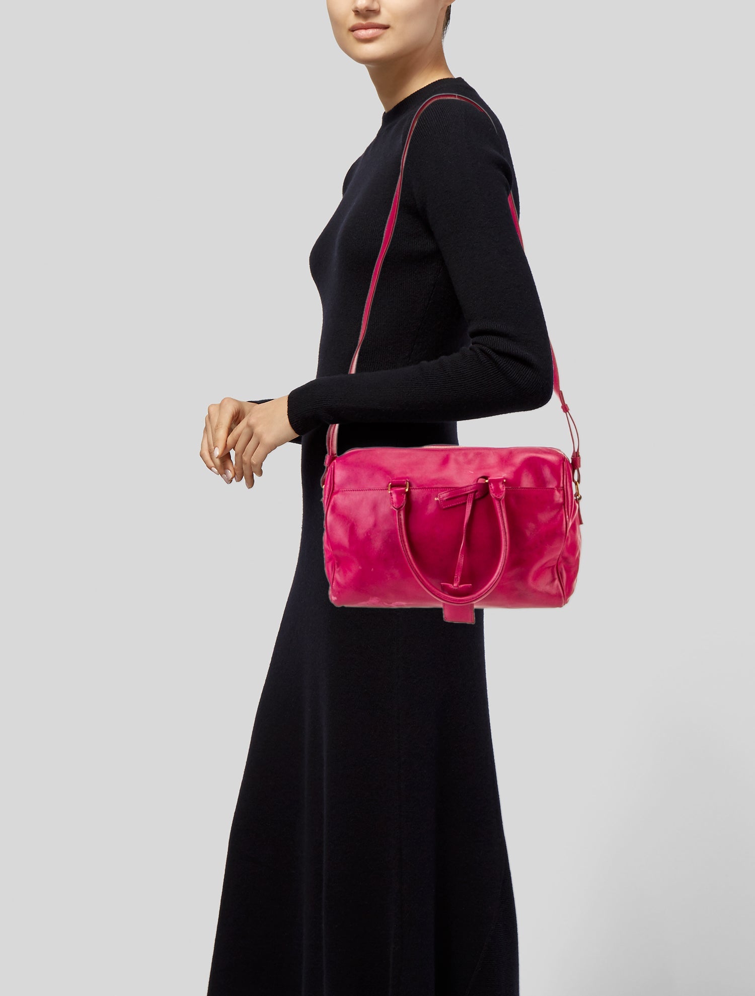 Saint Laurent Leather Shoulder Bag