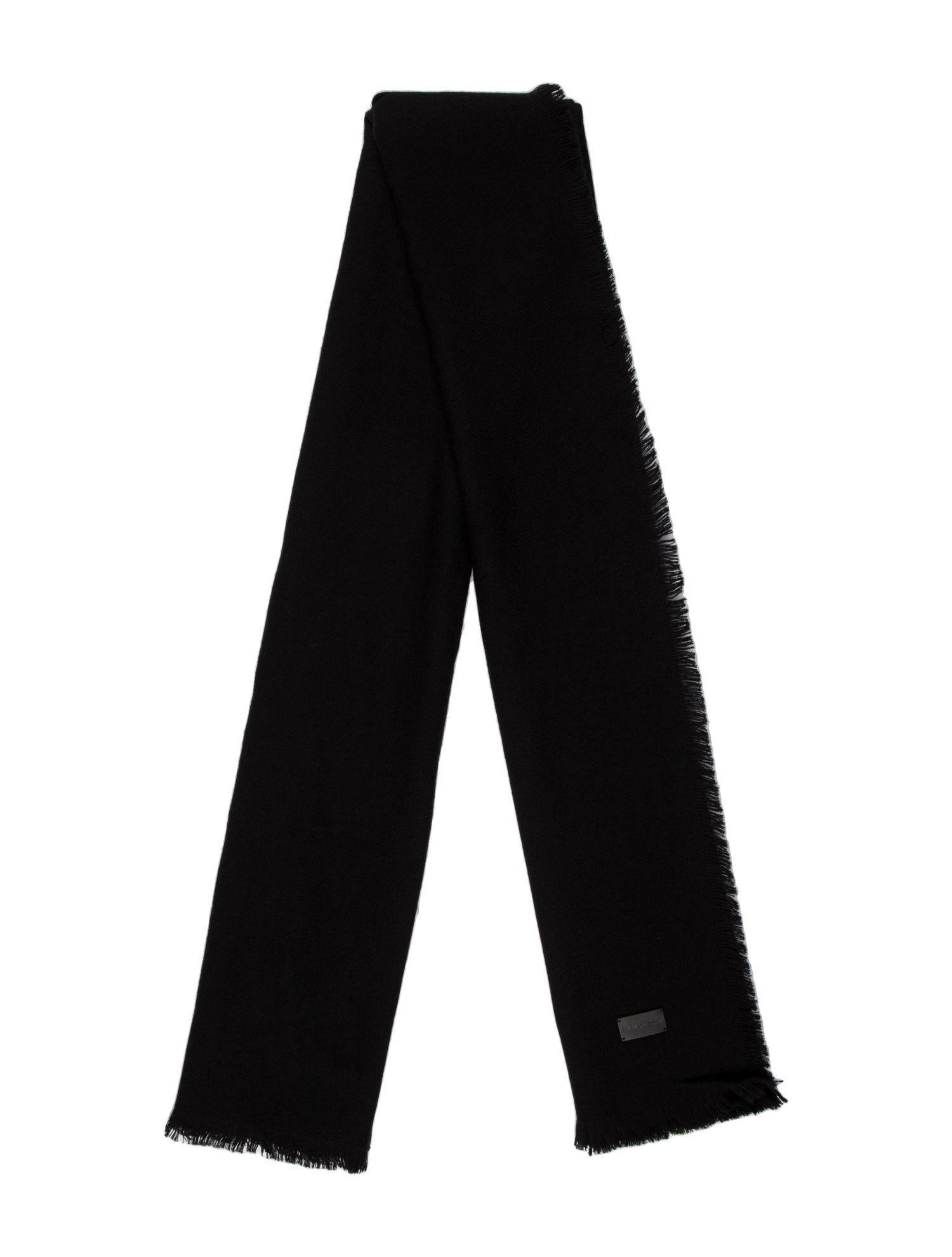 Saint Laurent Wool Printed Scarf