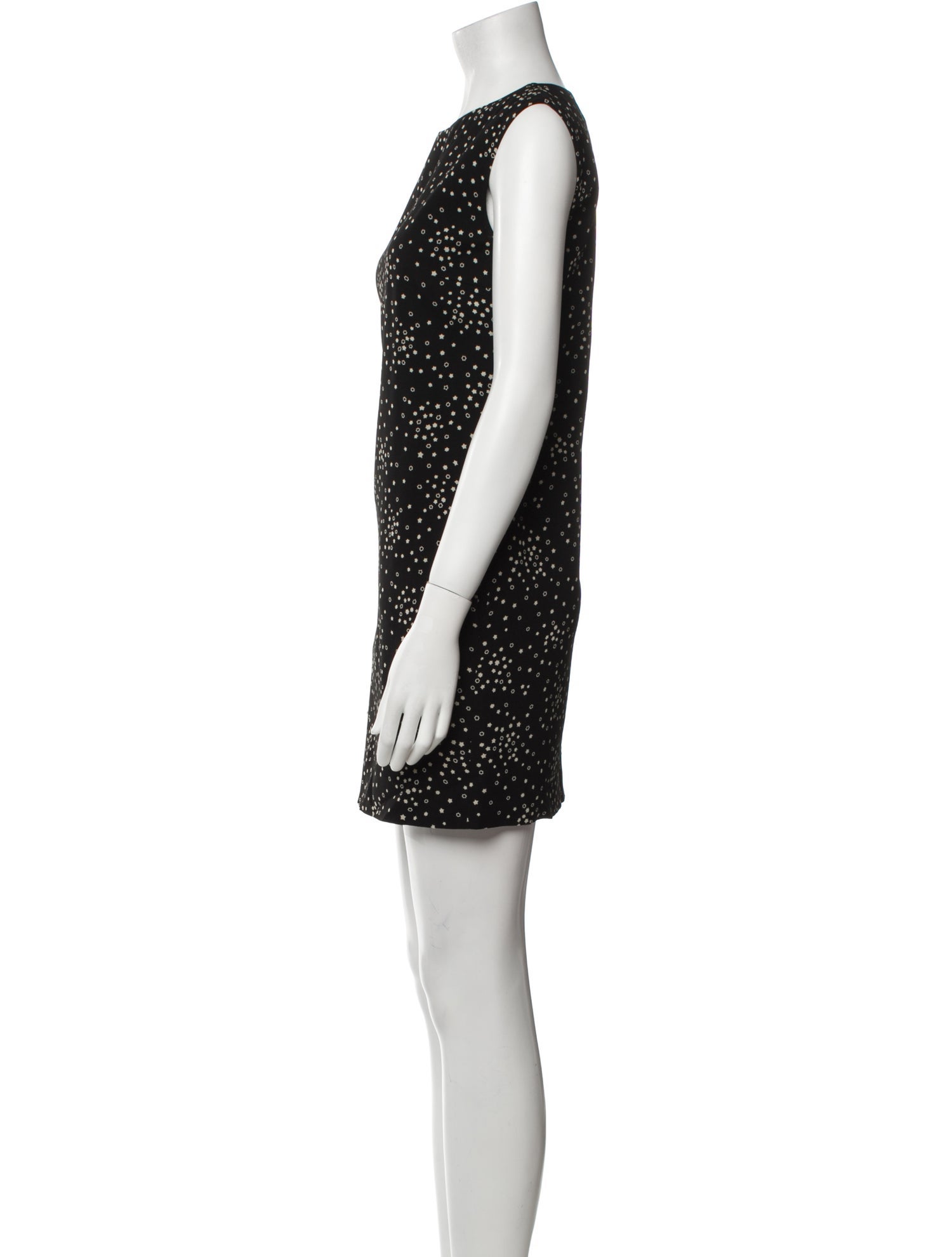 Saint Laurent Printed Mini Dress