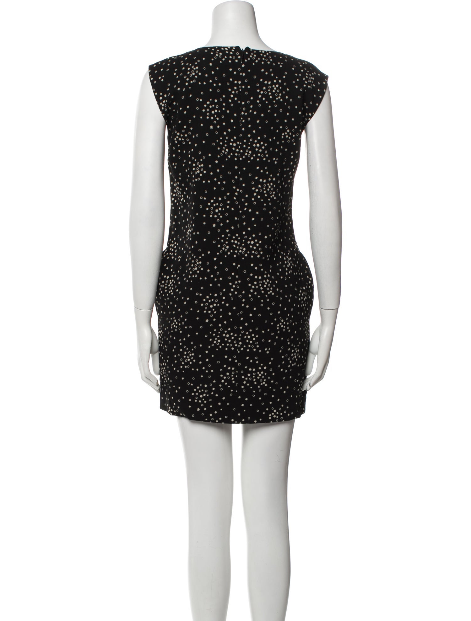 Saint Laurent Printed Mini Dress