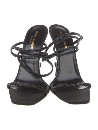 Saint Laurent Crystal Sandals