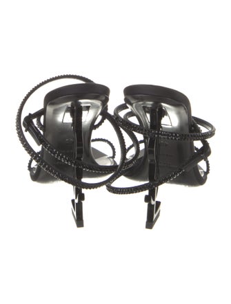 Saint Laurent Crystal Sandals