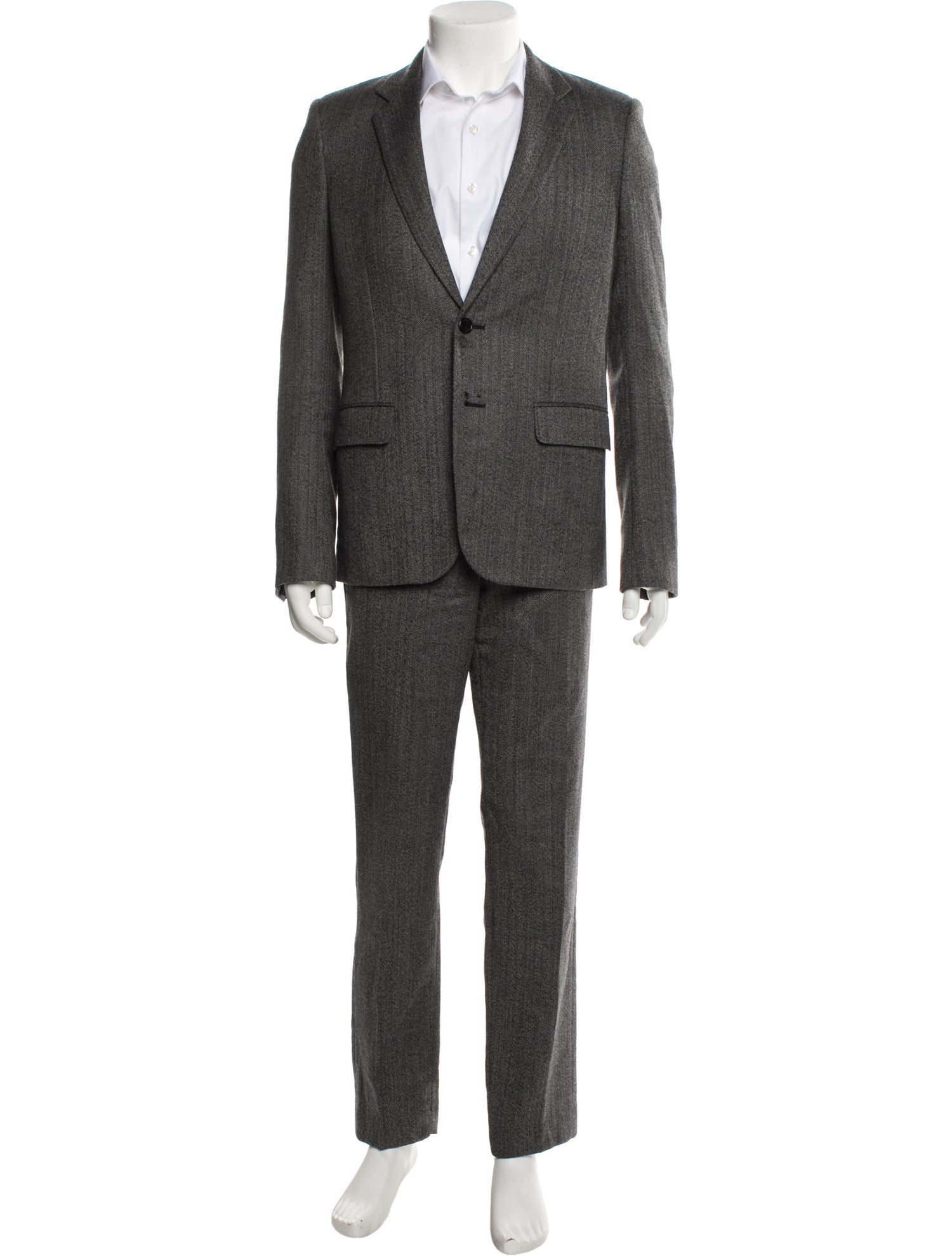 Saint Laurent 2017-2018 Wool Two-Piece Suit