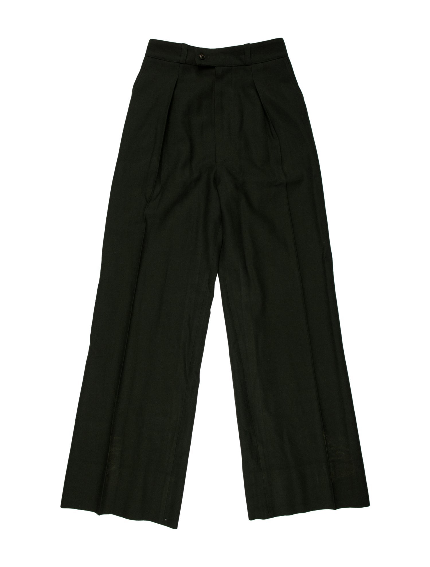Yves Saint Laurent rive gauche シルクパンツ Yves Saint Laurent Rive Gauche High Waist Trouser at 1stDibs