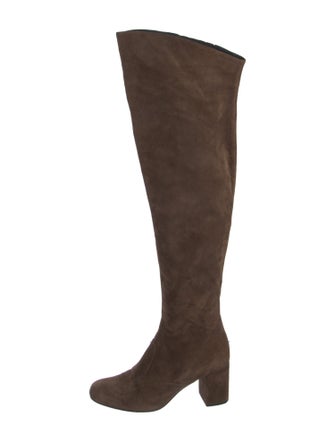 Saint Laurent Suede Boots