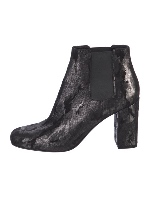 Saint Laurent Canvas Chelsea Boots