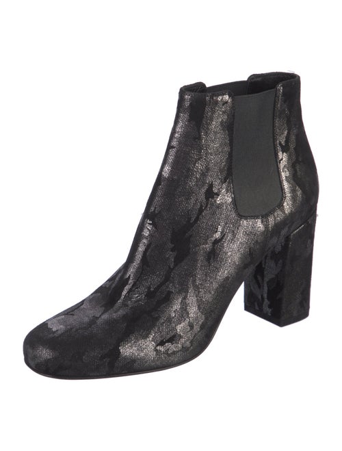 Saint Laurent Canvas Chelsea Boots