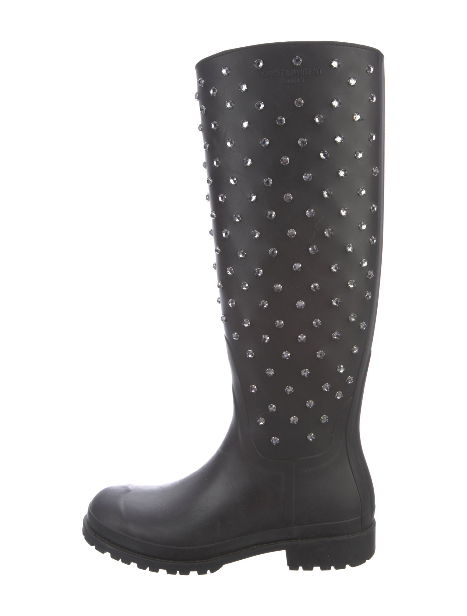 Saint Laurent Rubber Rain Boots