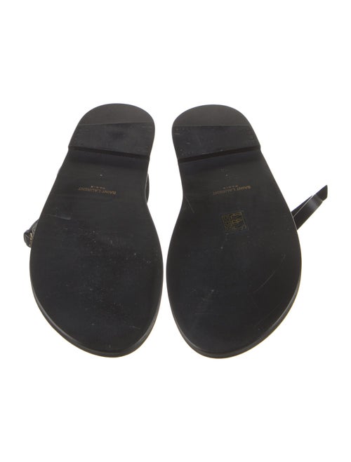 Saint Laurent Leather Sandals