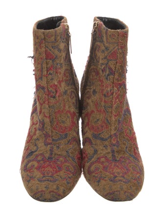 Saint Laurent Printed Boots