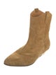 Saint Laurent Suede Western Boots