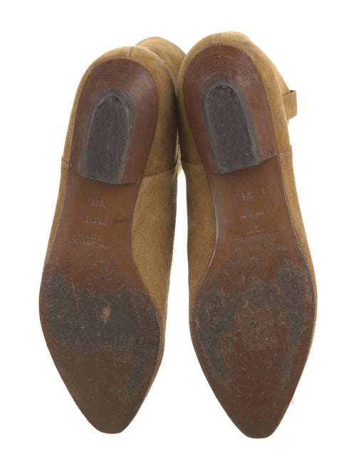 Saint Laurent Suede Western Boots