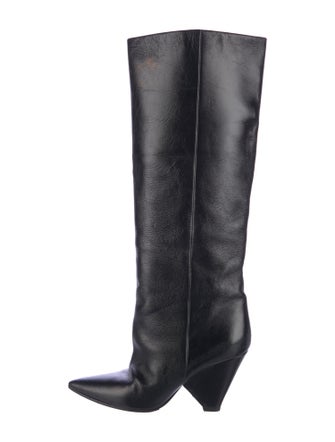 Saint Laurent Leather Boots