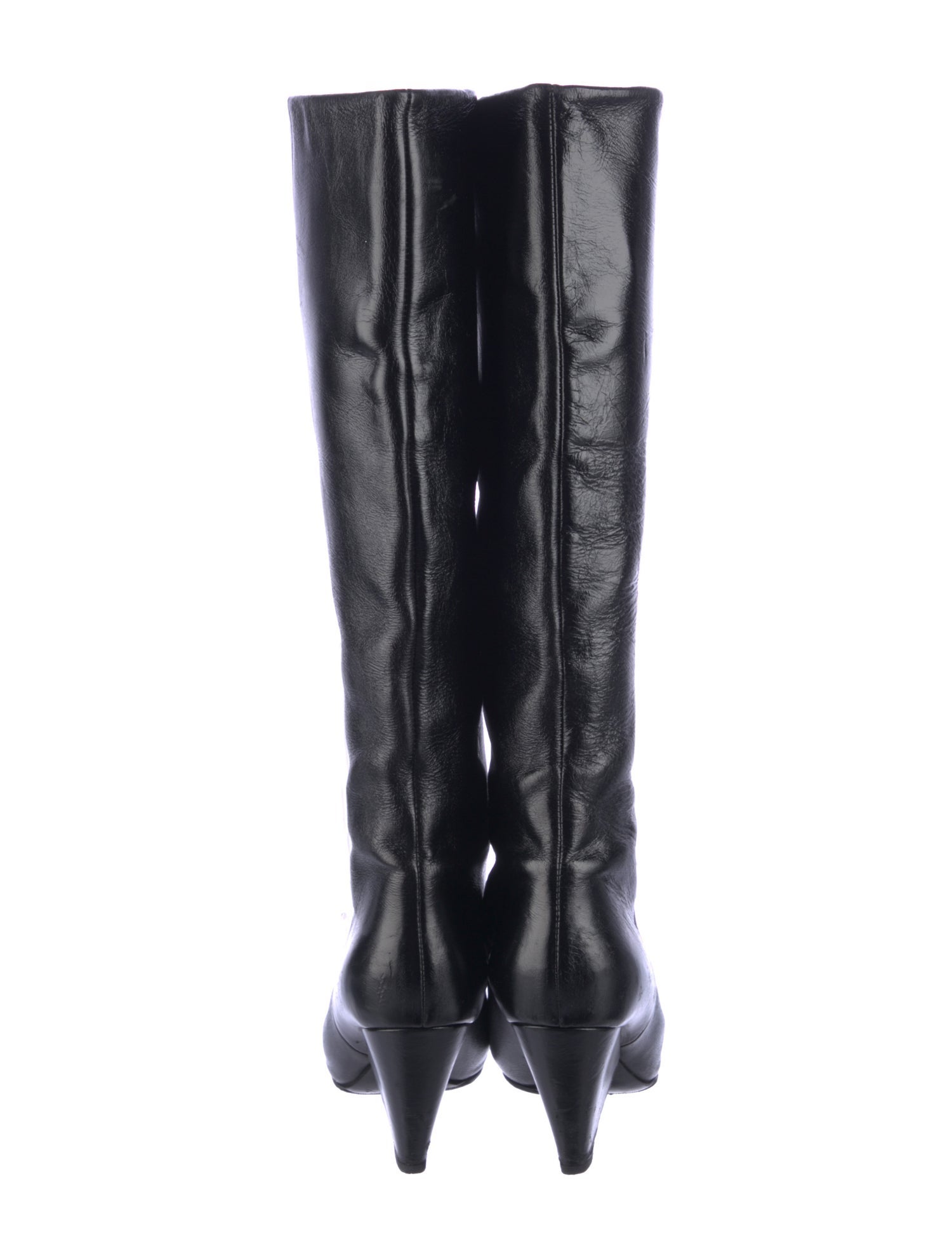 Saint Laurent Leather Boots
