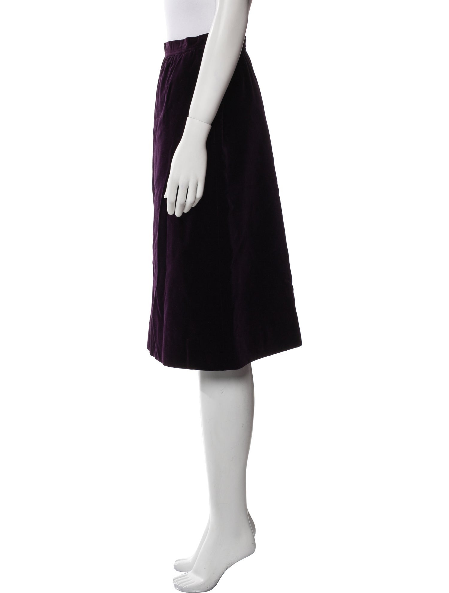 Yves Saint Laurent Rive Gauche Vintage Knee-Length Skirt