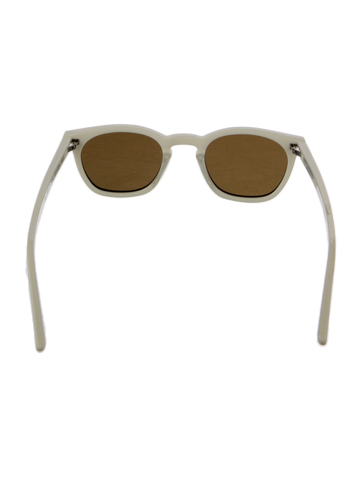 Saint Laurent Round Mirrored Sunglasses