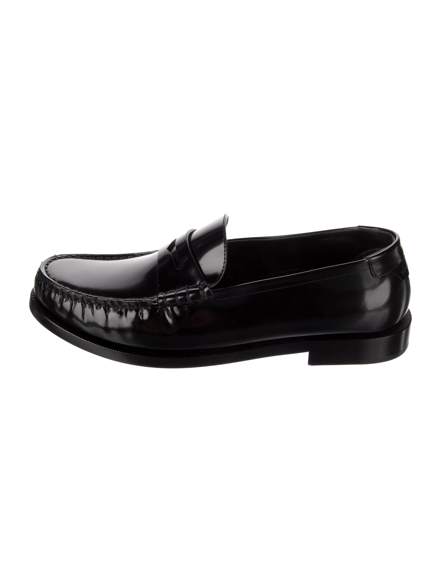 Saint Laurent Leather Loafers