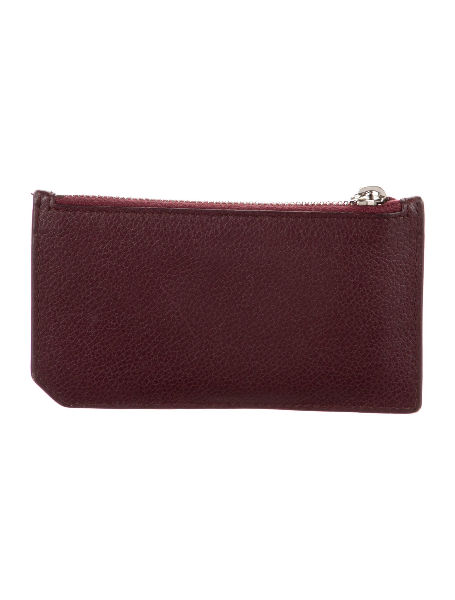 Saint Laurent Leather Graphic Print Wallet