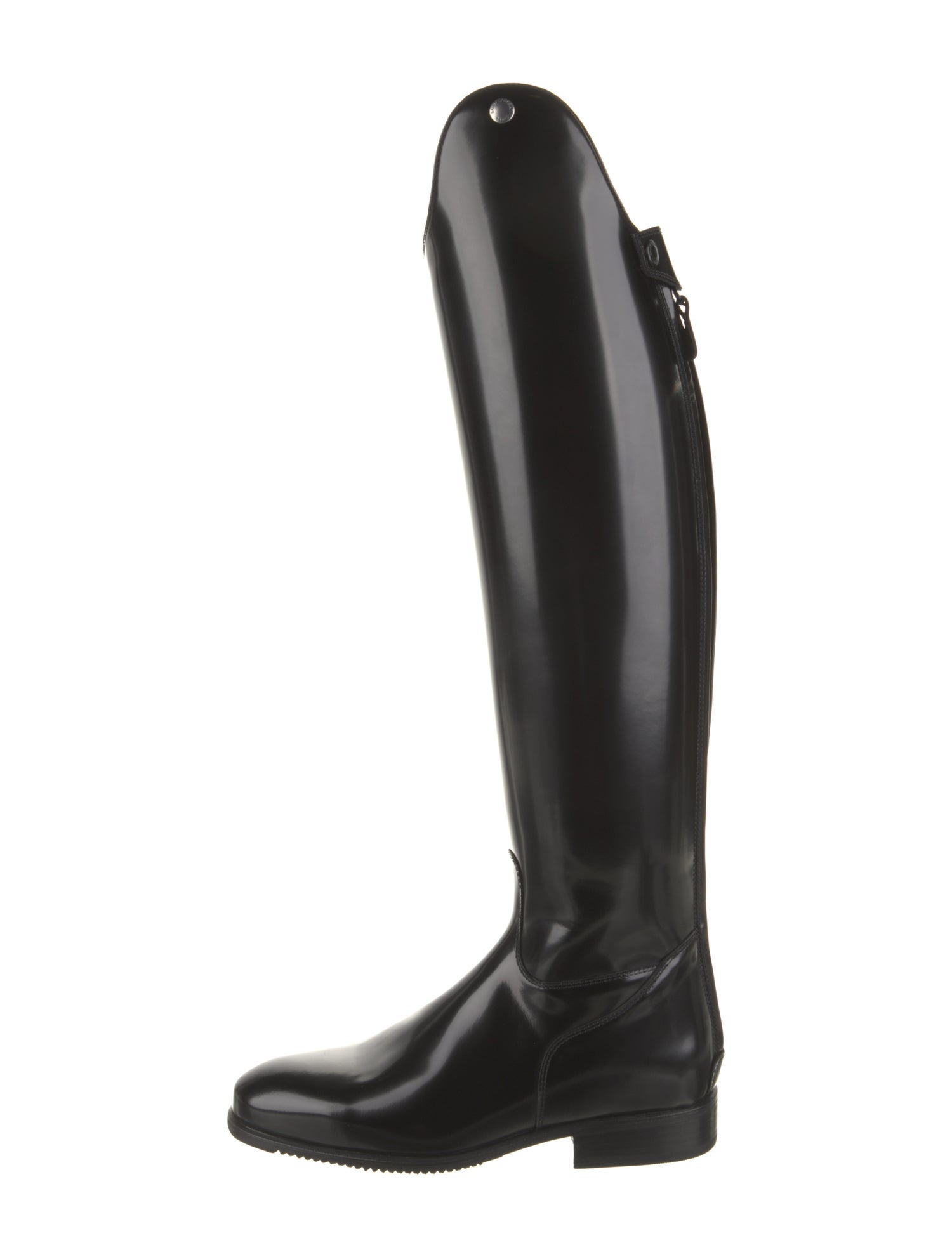 Saint Laurent Leather Riding Boots