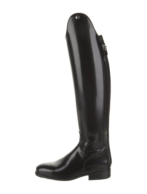 Saint Laurent Leather Riding Boots