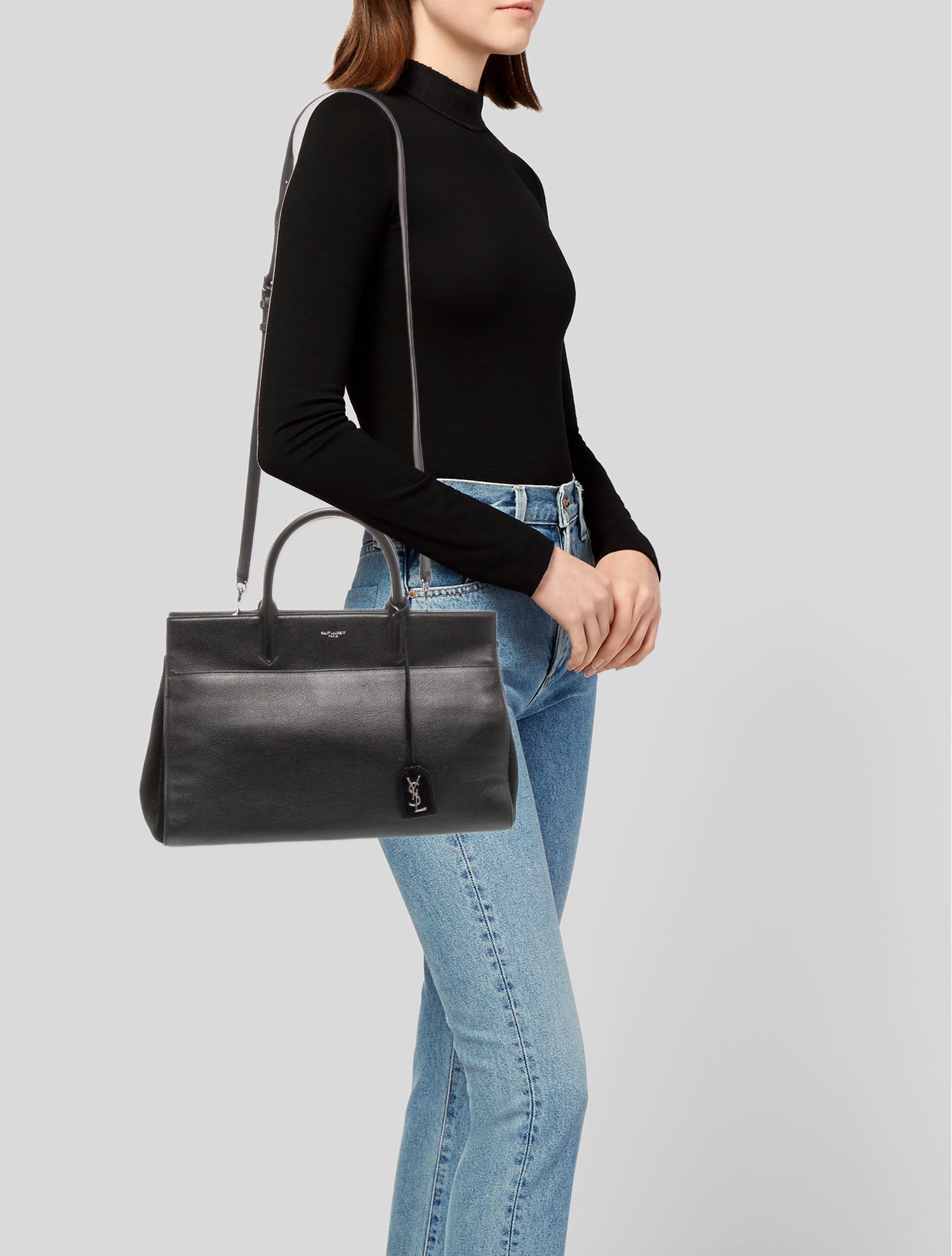 Saint Laurent Leather Rive Gauche
