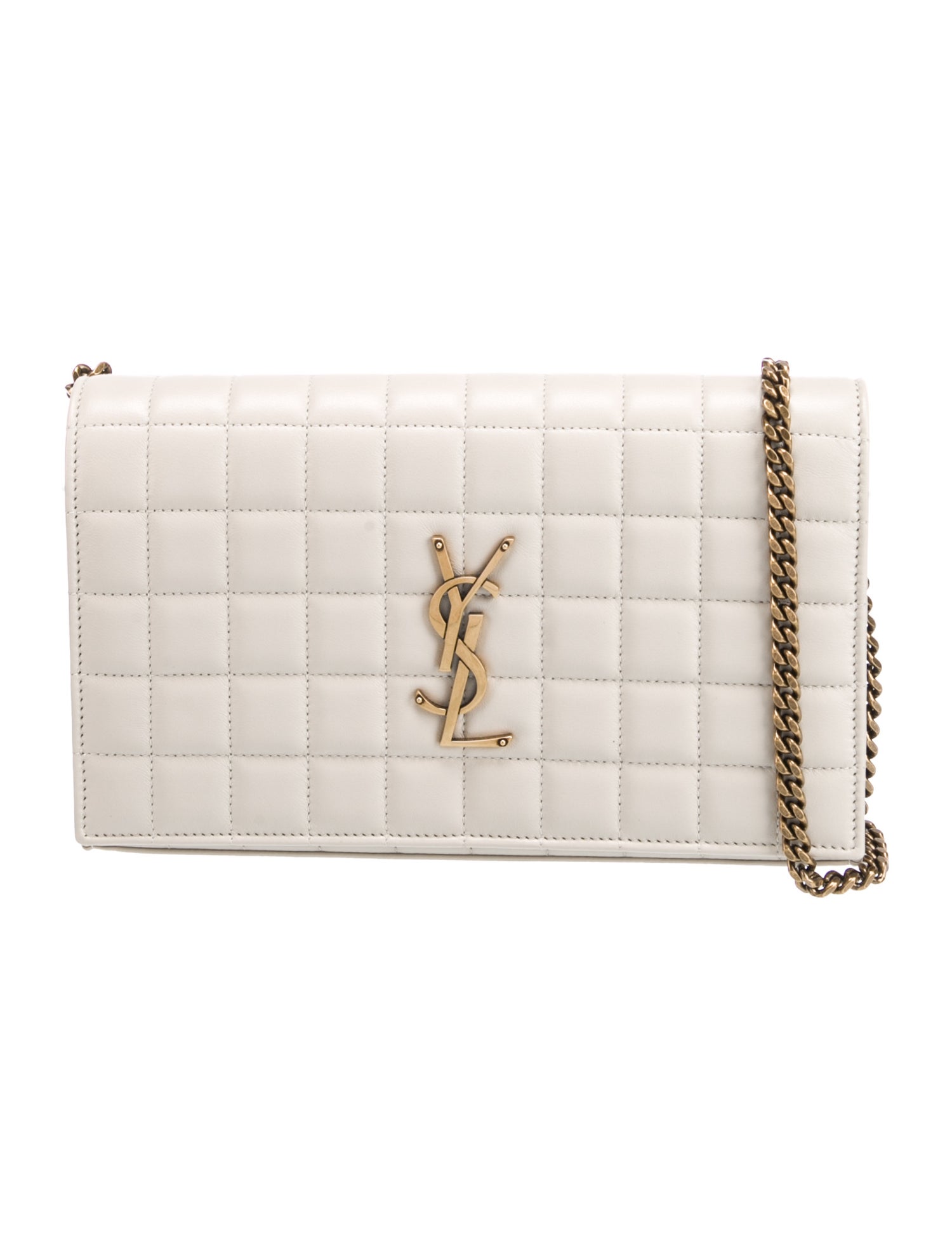 Saint Laurent Leather Clutch