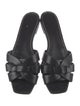 Saint Laurent Leather Slides