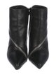Saint Laurent Leather Colorblock Pattern Boots