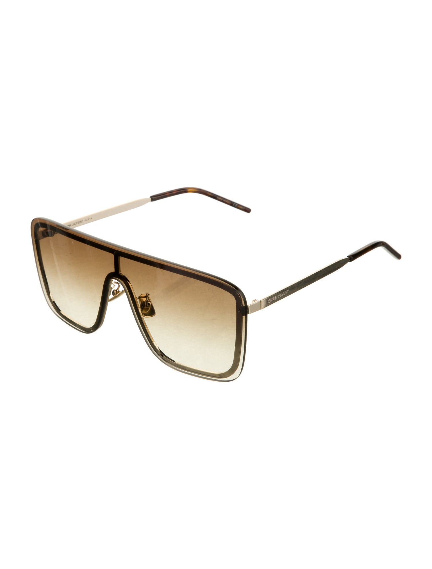 Saint Laurent Square Gradient Sunglasses