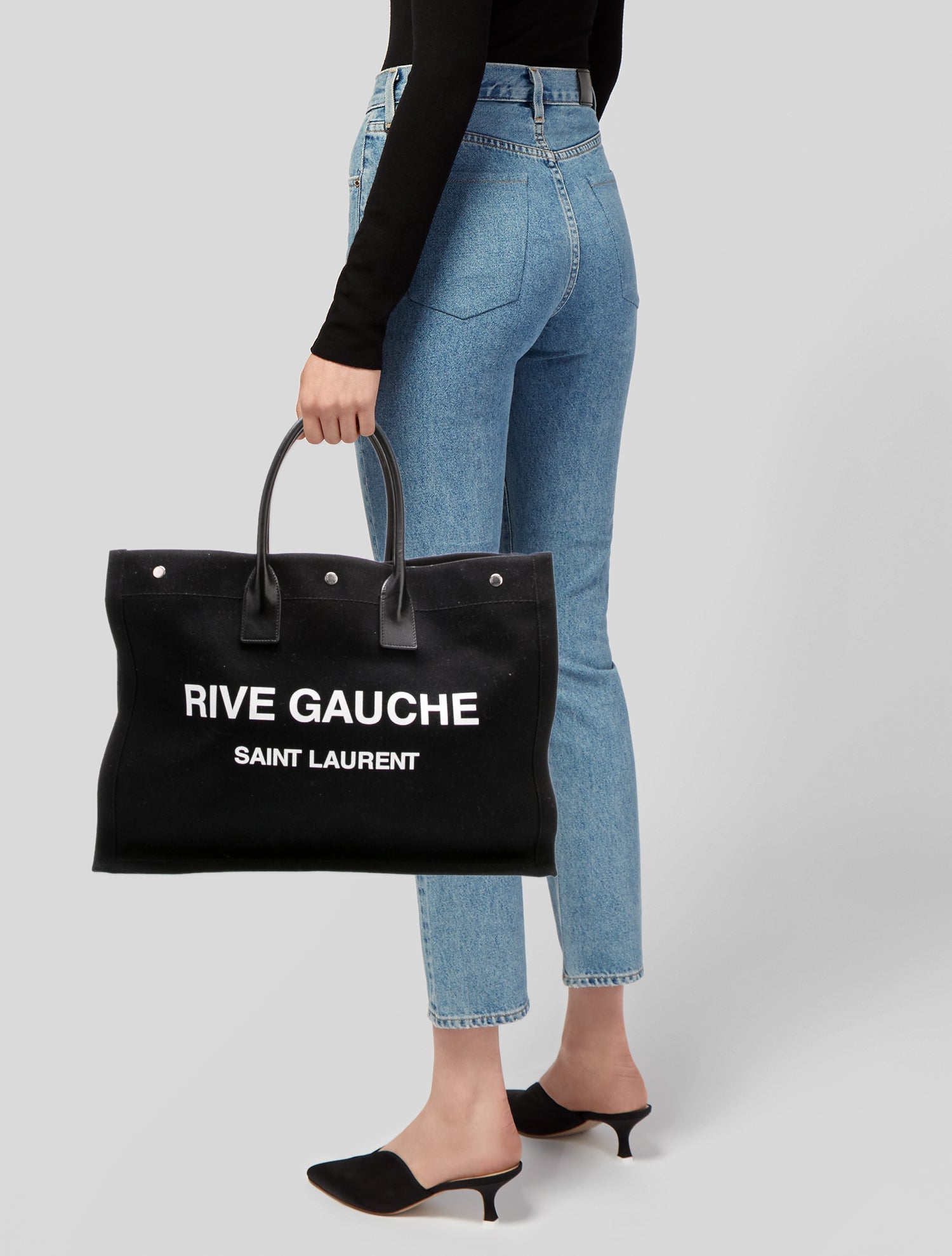 Saint Laurent Canvas Rive Gauche Large 2022