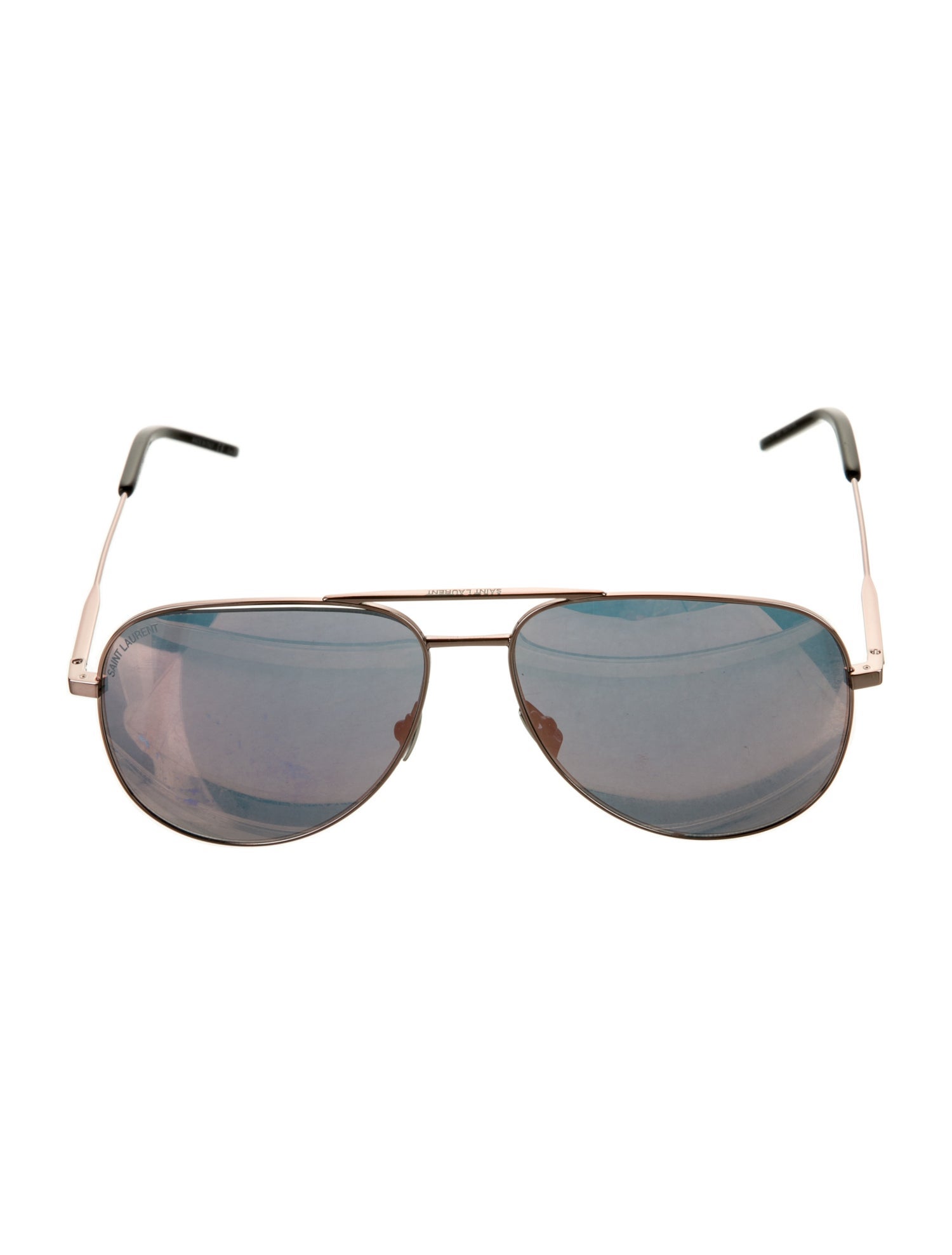 Saint Laurent Aviator Mirrored Sunglasses