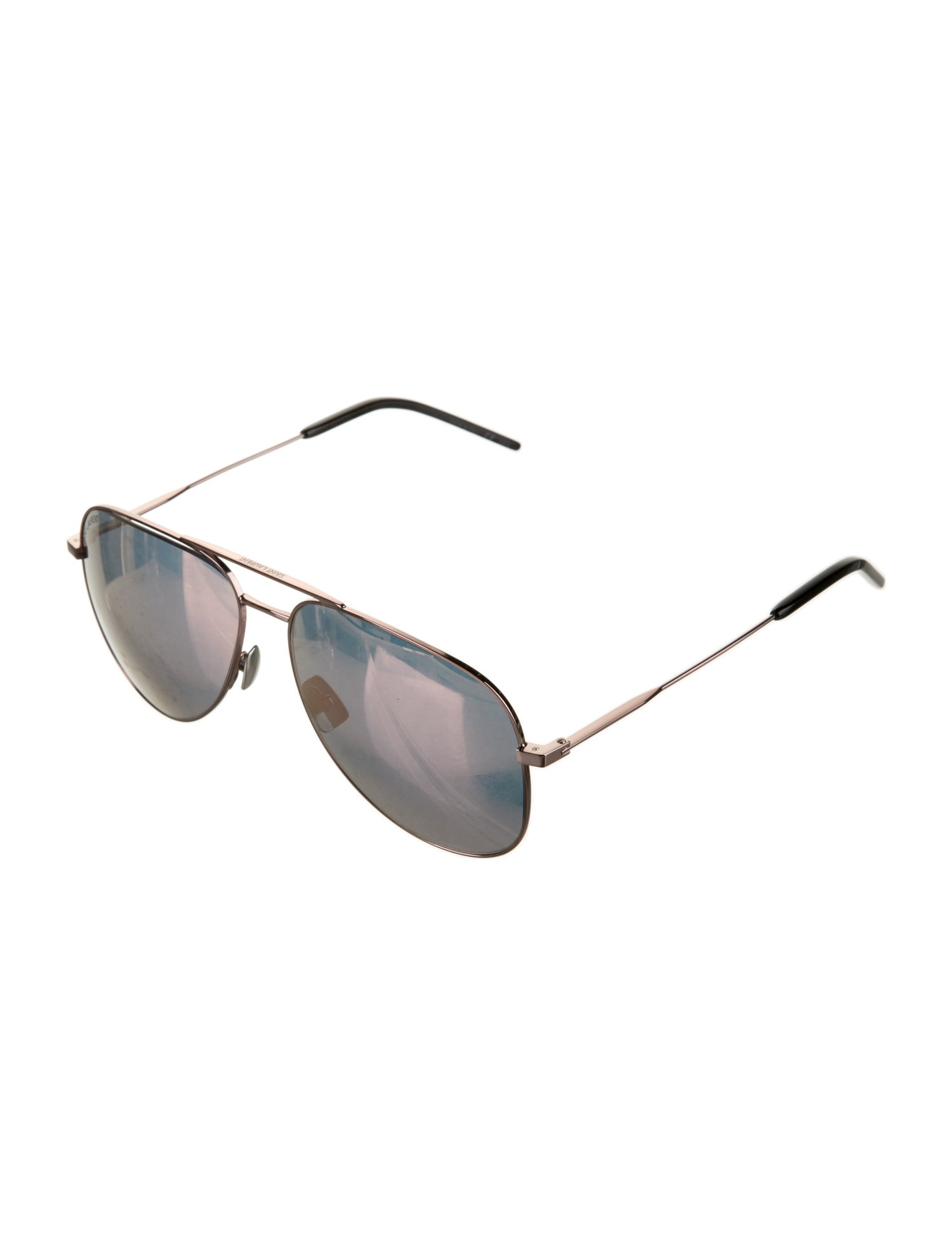 Saint Laurent Aviator Mirrored Sunglasses