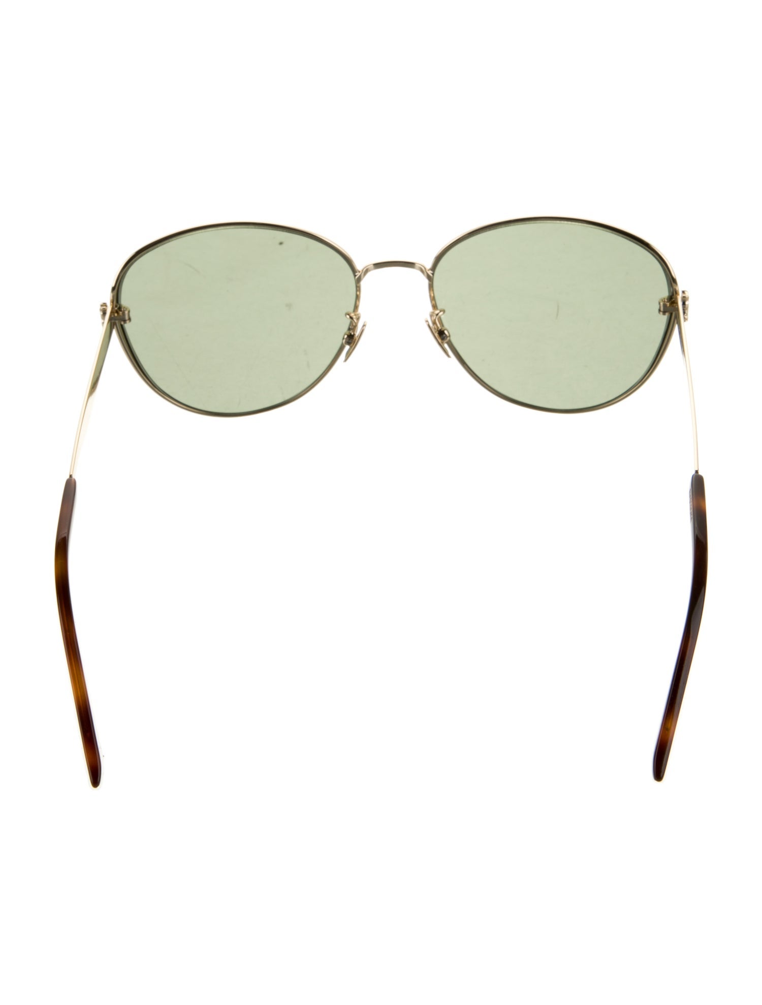 Saint Laurent Round Tinted Sunglasses