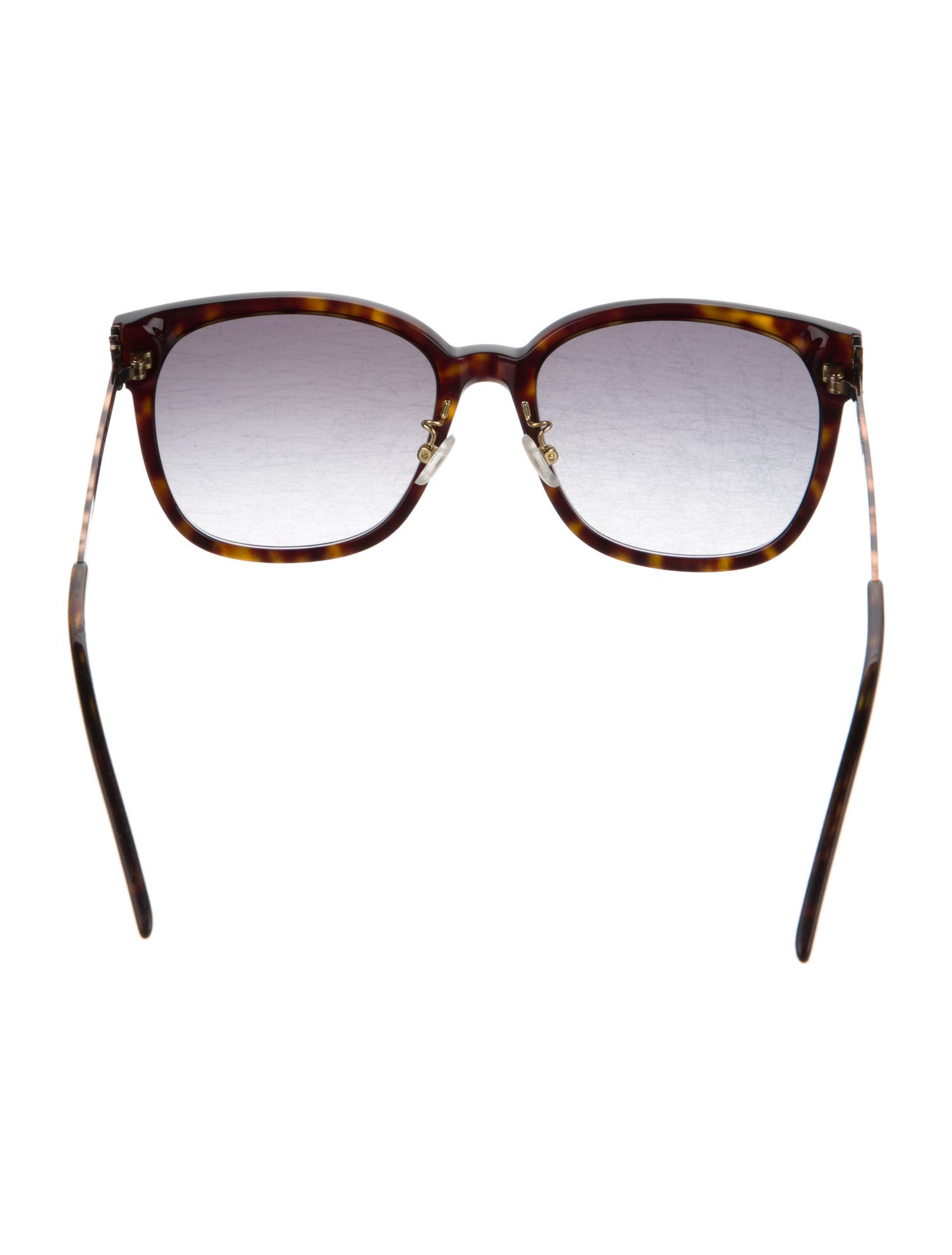 Saint Laurent Square Gradient Sunglasses