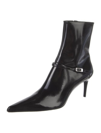 Saint Laurent Leather Sock Boots