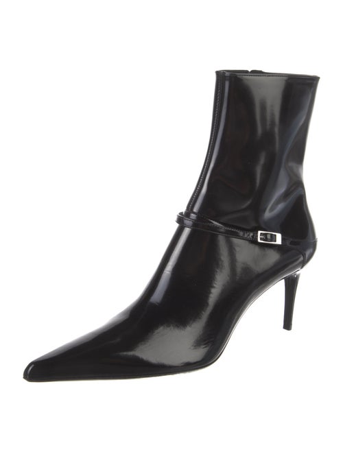 Saint Laurent Leather Sock Boots