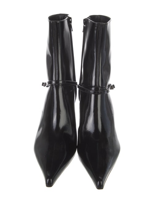 Saint Laurent Leather Sock Boots