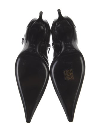 Saint Laurent Leather Sock Boots