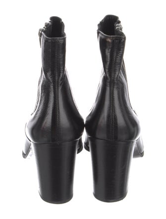 Saint Laurent Leather Chelsea Boots