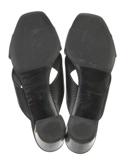 Saint Laurent Leather Slides