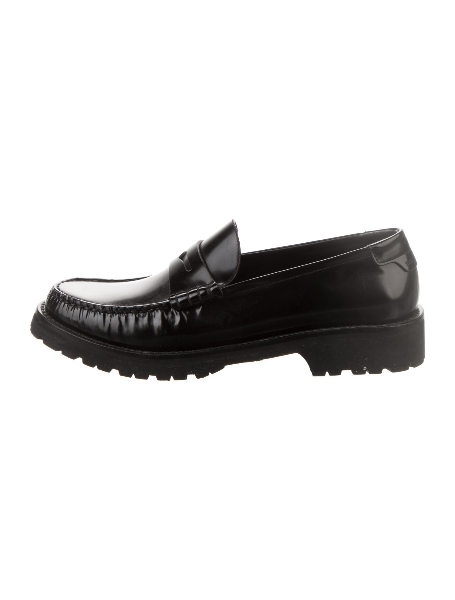 Saint Laurent Leather Loafers