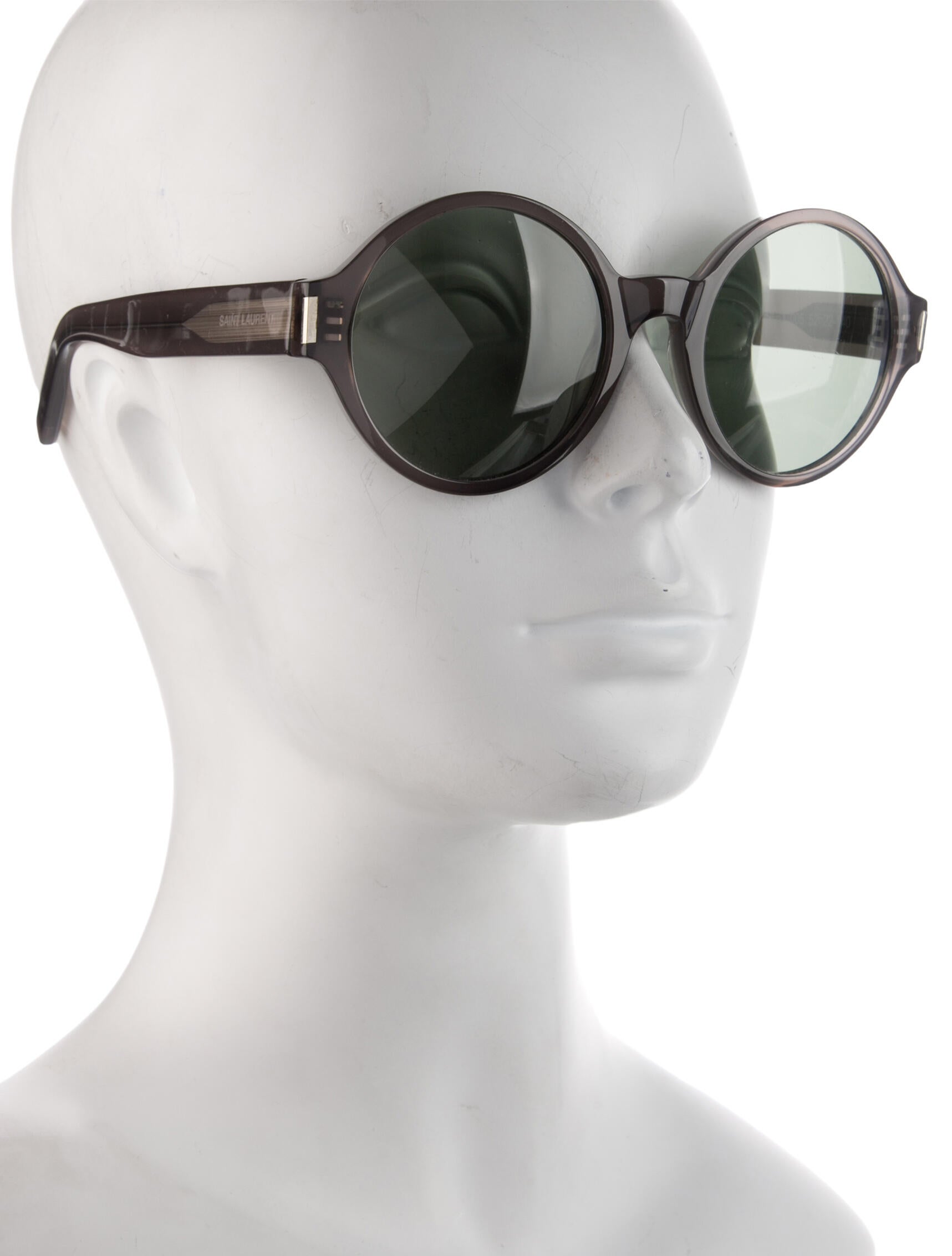 Saint Laurent Round Tinted Sunglasses