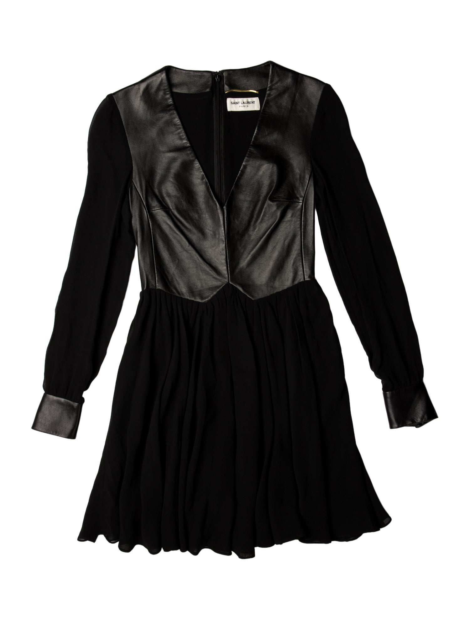 Saint Laurent Silk Mini Dress